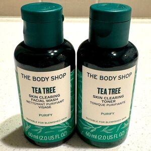 NWT The body shop tea tree intensive repair shampoo and conditioner